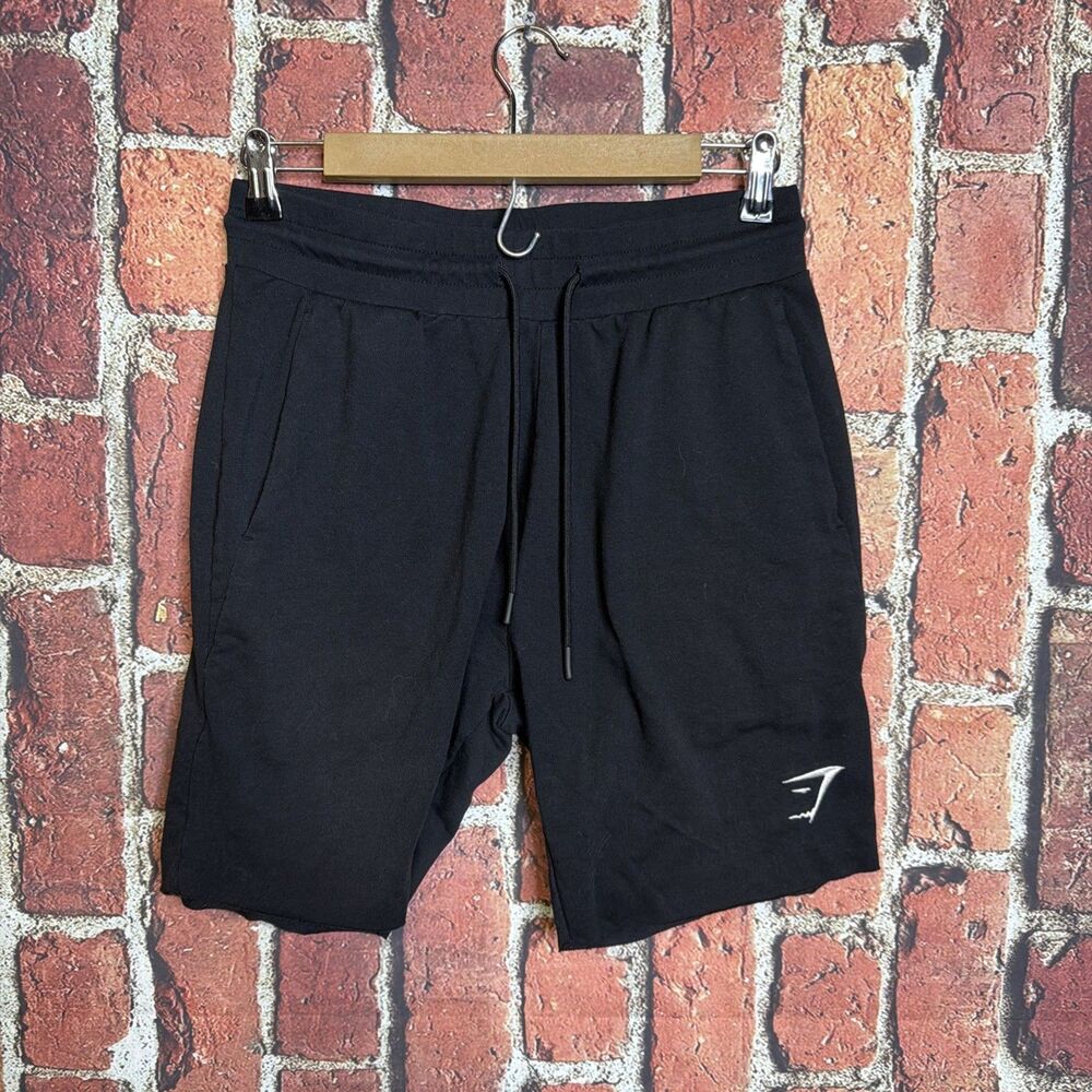 Gymshark Men's Black Athletic Shorts Elastic Waist Activewear Small